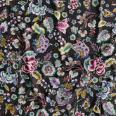 Vintage Floral Digital Printed Fabric For Designer Store